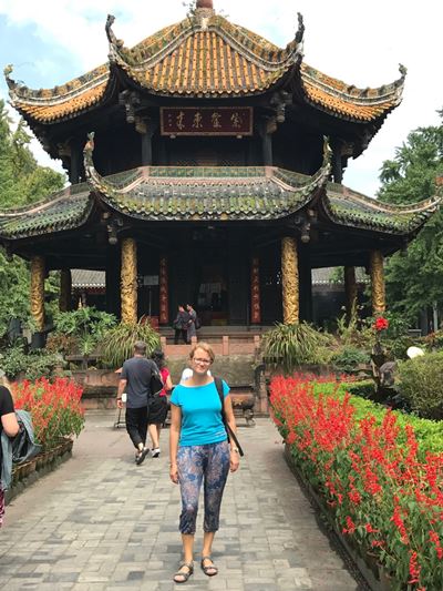 Fot. 10 Czas na poznawanie kultury i religii - swiatynia w Chongdu